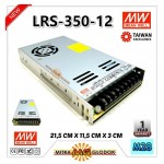 Power Supply Trafo Meanwell LRS-350-12 DC 12V 29A 350W | Mean Well